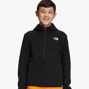 The North Face Teen Glacier Lightweight Fleece Hoodie